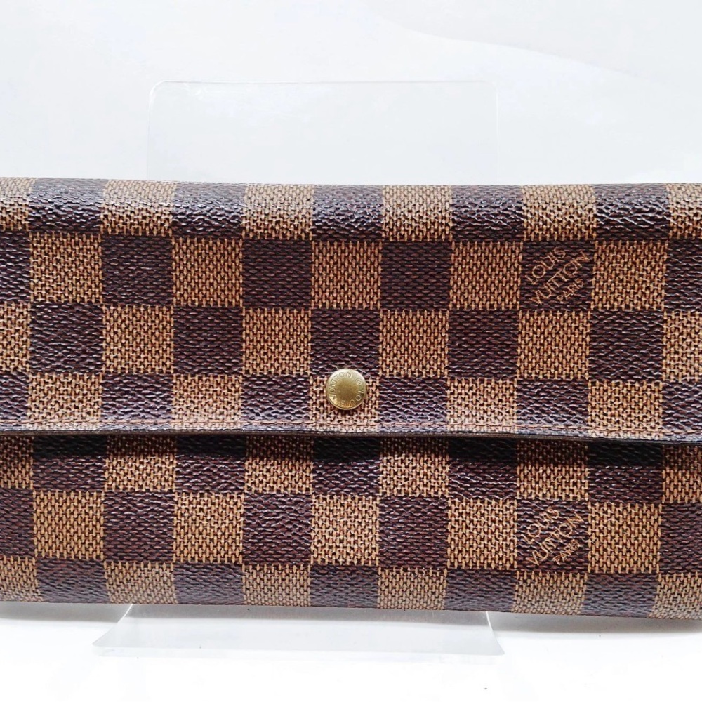 Louis Vuitton Damier Ebene Long Wallet